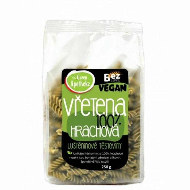100% Borsó fusilli tészta - Green Apotheke - 250 gramm