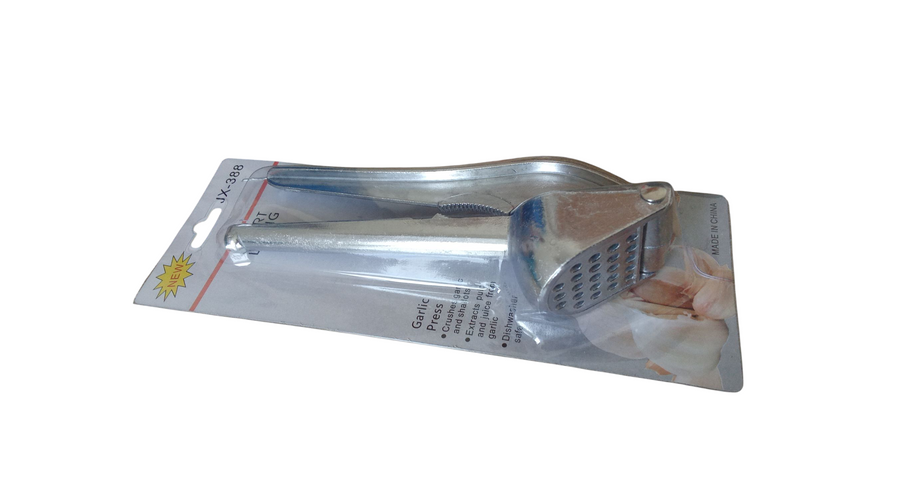 16 cm-es fém fokhagymanyomó