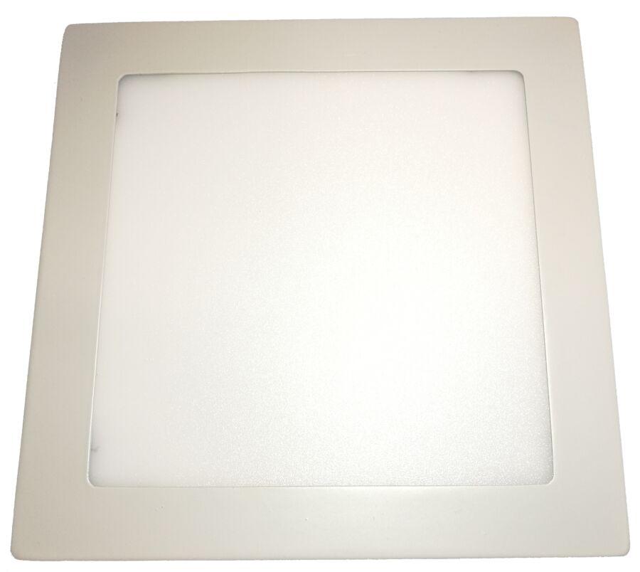18W-os beépíthető mini led panel négyzet alakú (meleg fehér)
