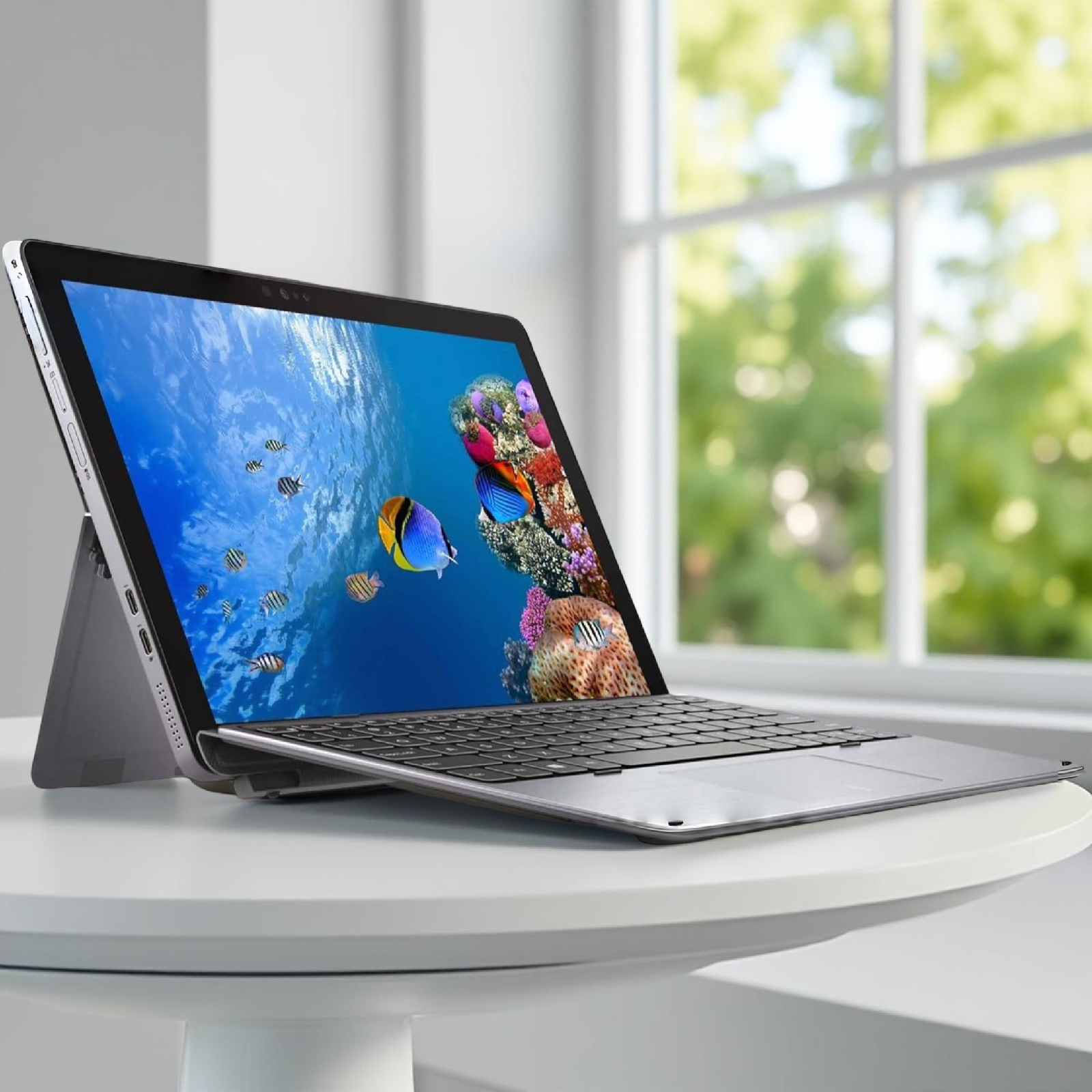 2 az 1-ben Dell Latitude 7200 2 in 1 TOUCH i5-8365U/8DDR4/256NVME SSD/FHD Érintőképernyős Tablet Laptop