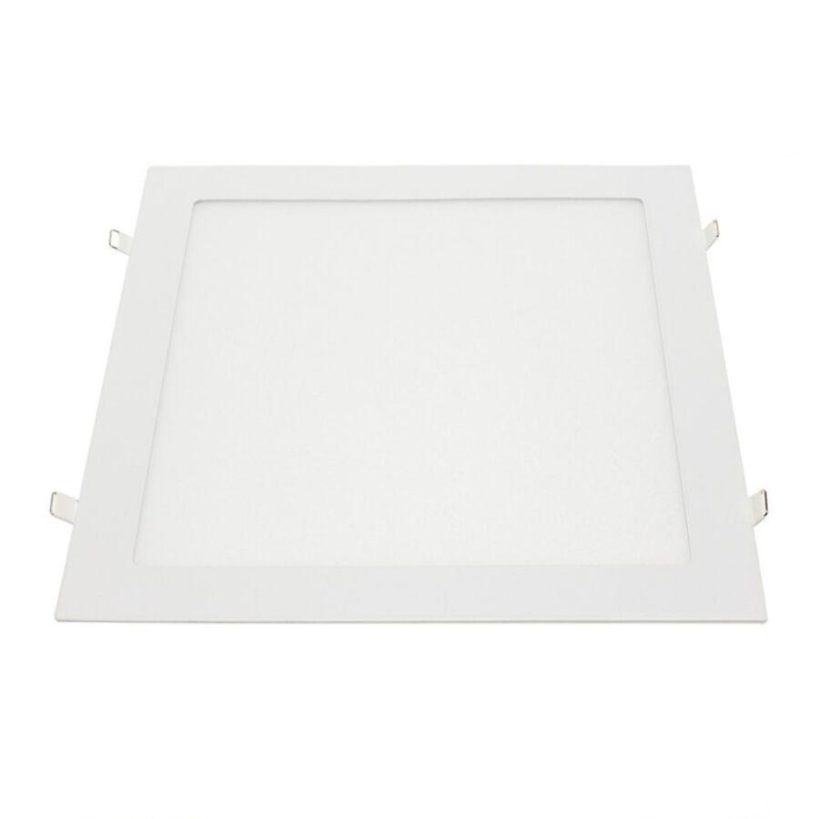 24W mini led panel négyzet alakú (opál üveg, meleg fehér)