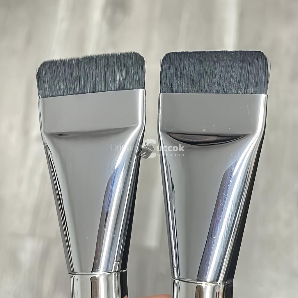 2db Prémium Nylon Festőecset Elegáns Fém Nyéllel