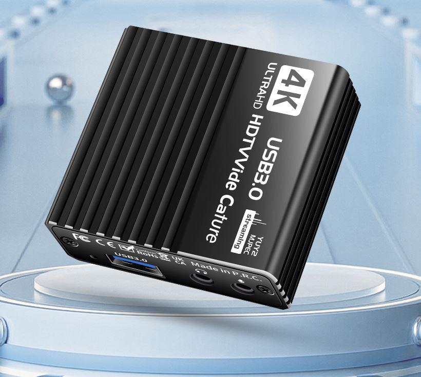 4K HDMI Video Capture Kártya – USB 3.0, Ultra HD, Élő Streaminghez