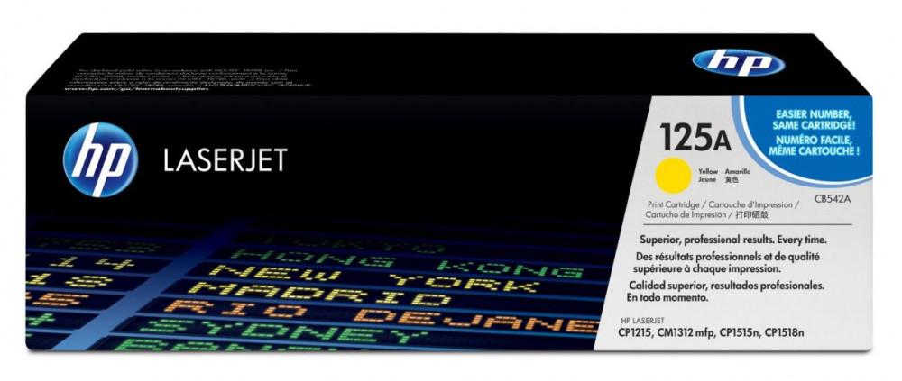 542A (CB542A No 125A) YELLOW HP EREDETI TONER
