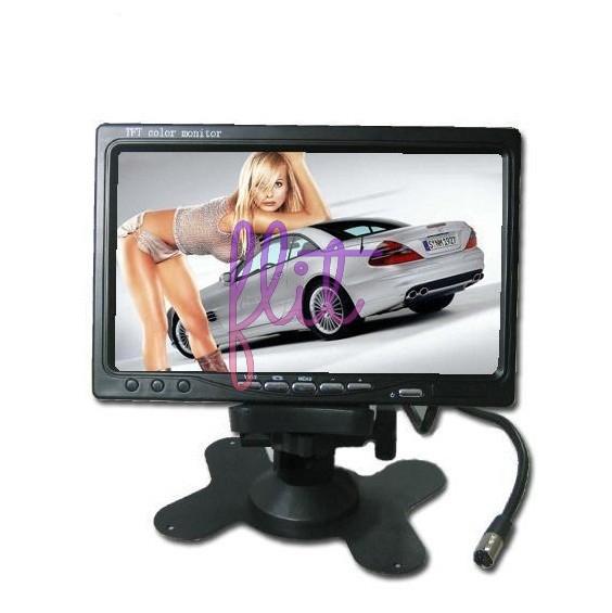 7 TFT LCD tolatókamera Monitor