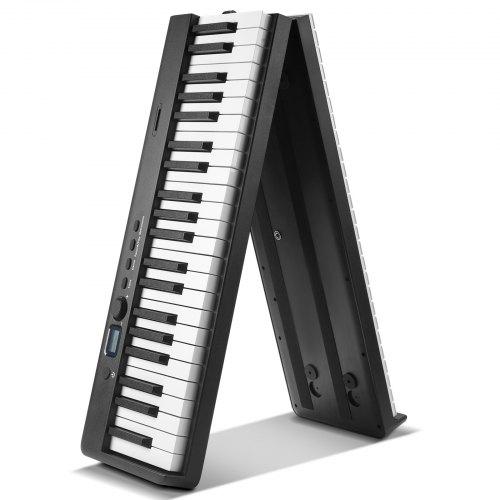 88 Billentyűs Összecsukható Bluetooth MIDI Zongora Állvánnyal