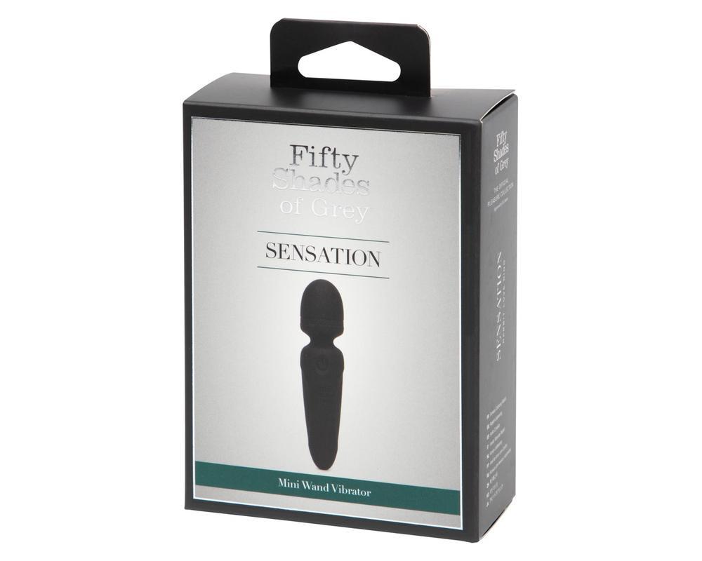 A szürke ötven árnyalata Sensation Wand - mini masszírozó (fekete)