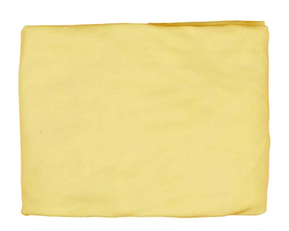 ABR Bébi pamut gumis lepedő - Sárga - 60x120-70x140 cm