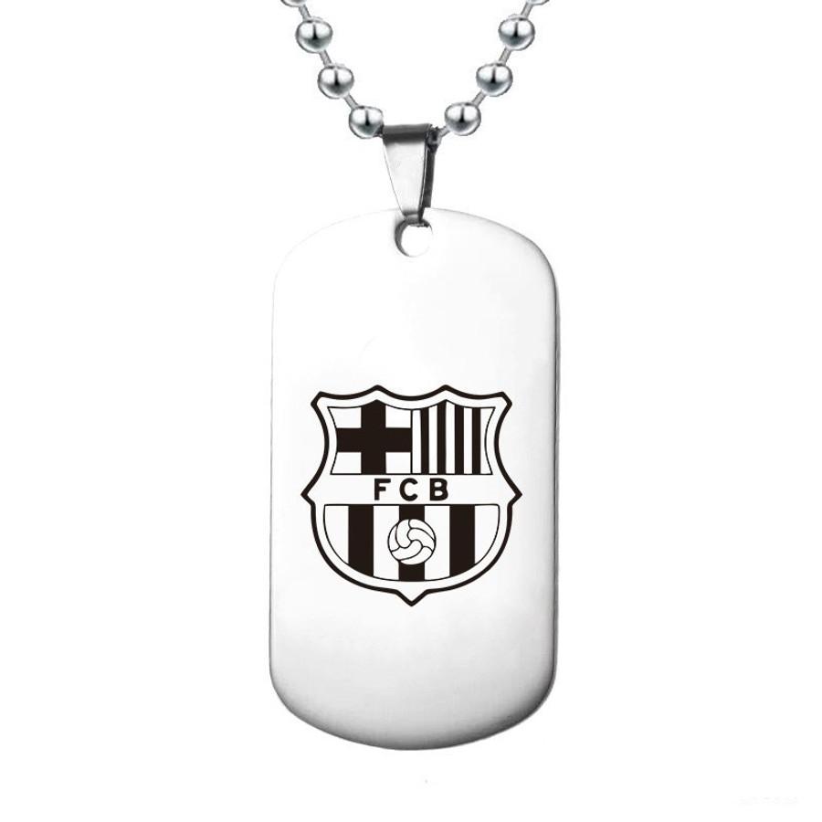 Acél FC Barcelona nyaklánc