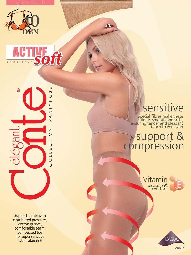 Active Soft E vitaminos alakformáló harisnya, 40 den, 3 db/csomag