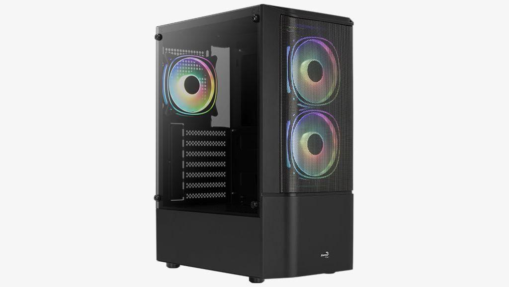 Aerocool Quantum Mesh-G-BK-v3 Tempered Glass