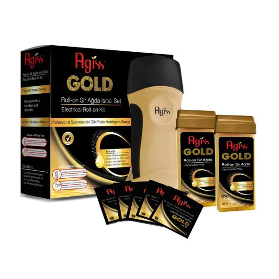 Agiss Gold elektromos gyantázószett (1 gép+2 gyantapatron)