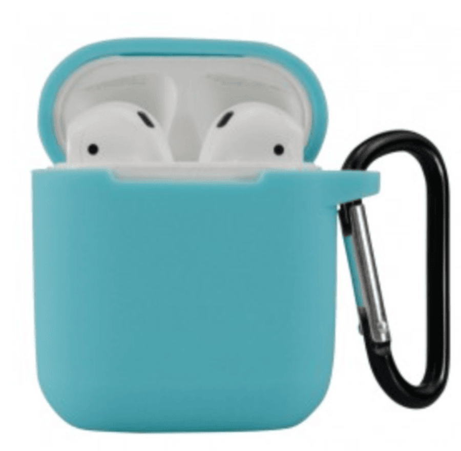 Airpods 1,2 szilikon tok, Menta, 2.5mm	