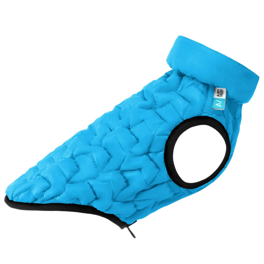 AiryVest Uni Kifordítható Kutyakabát S33 Kék/fekete