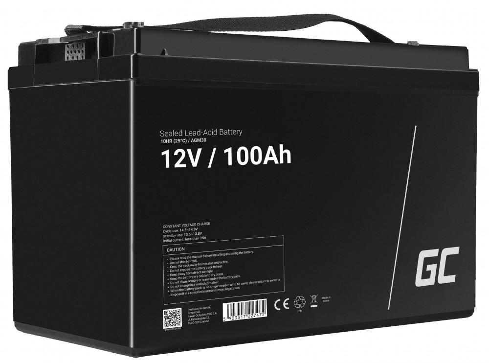 Akkumulátor AGM 12V 100Ah AGM30