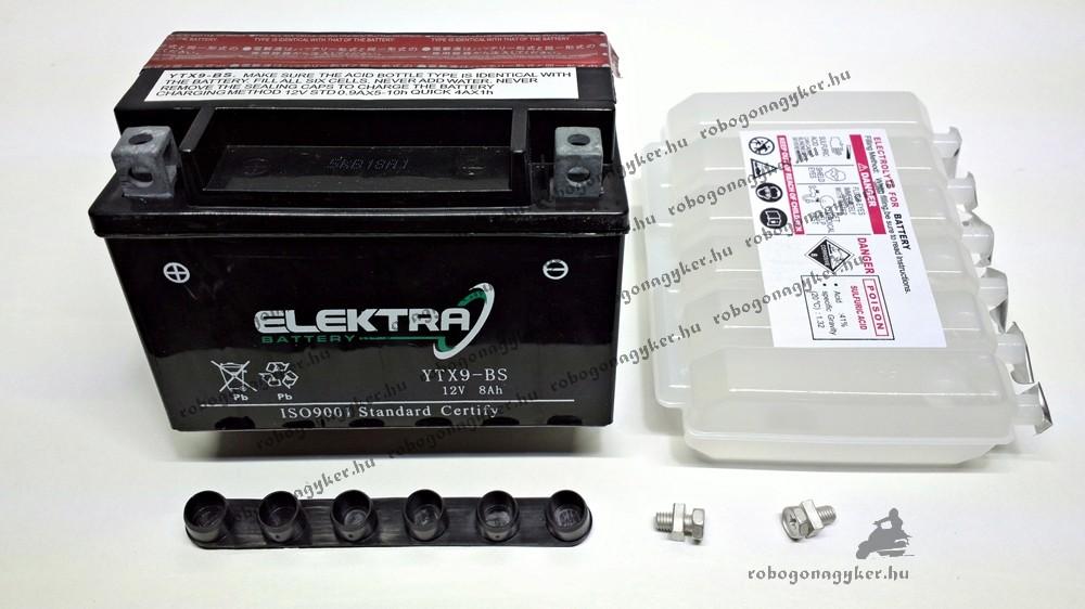 Akkumulátor ELEKTRA 8AH YTX9-BS RMS 0090