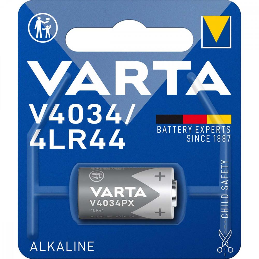 Alkáli elem LR44 | 6 V DC | 170 mAh | 1 - Buborékfólia | Ezüst / Kék