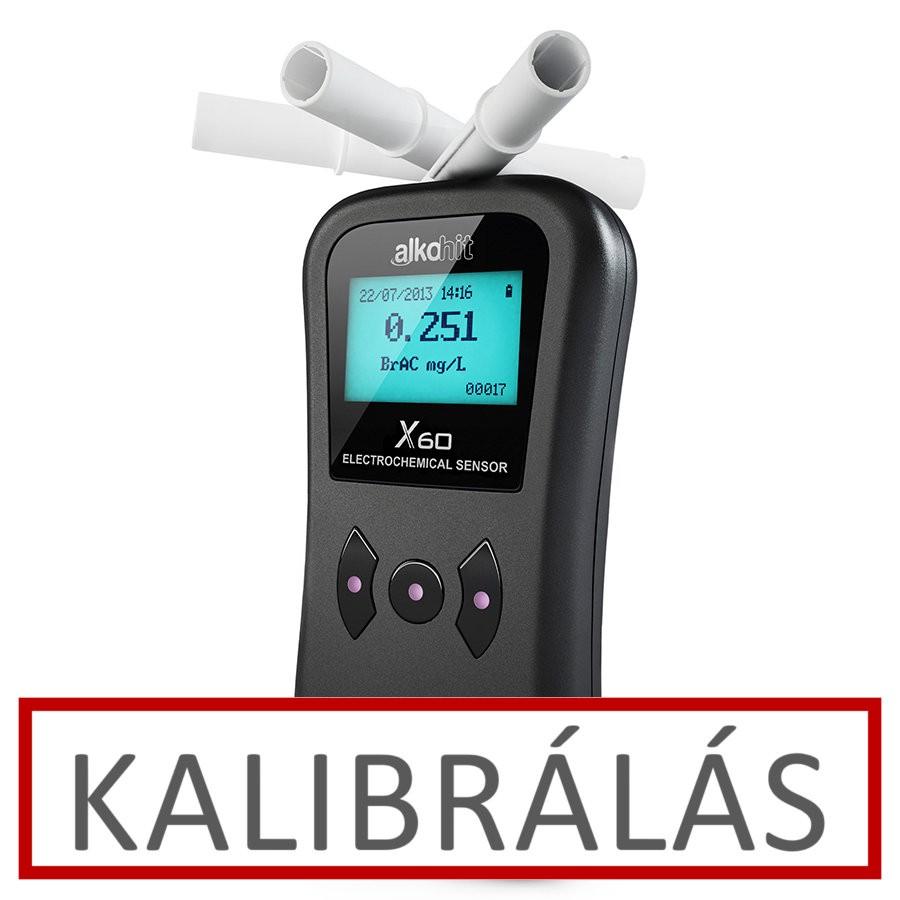 Alkohit X60 alkoholszonda kalibrálás