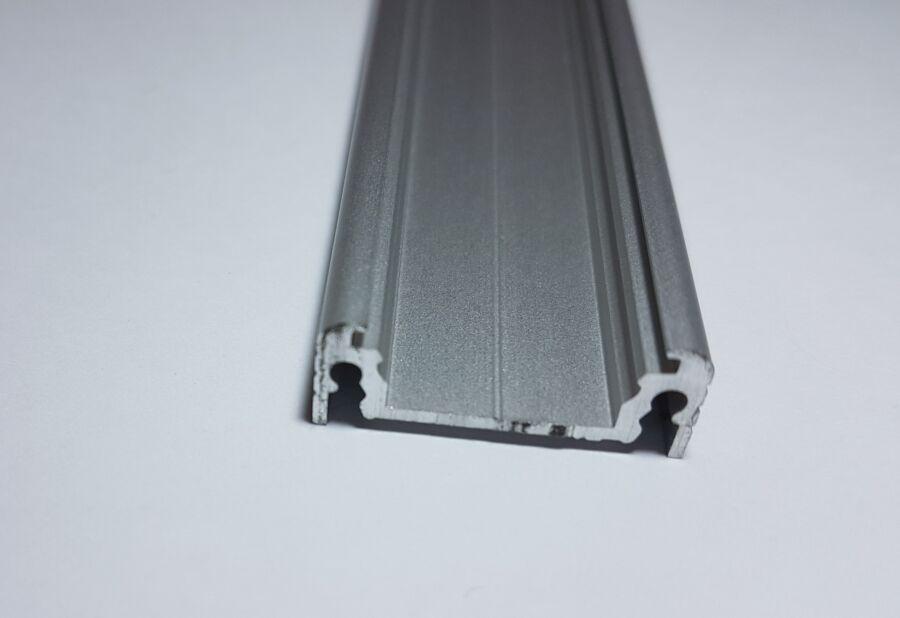 Alu profil "Surface14" led szalaghoz (led szalag beépítéséhez, eloxált alu.)