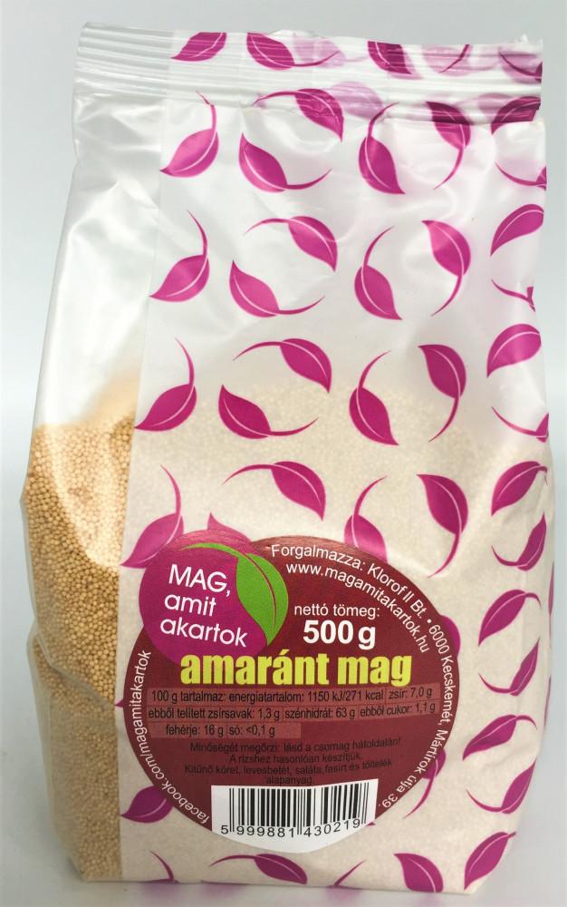 Amaránt mag 500g Klorofill