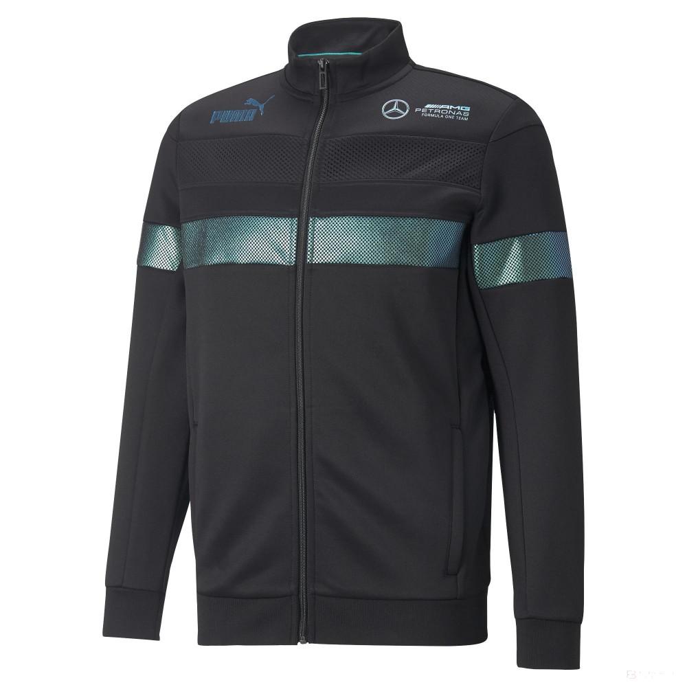 AMG Mercedes Metal Energy Tréning Pulóver, Puma Fekete 2022