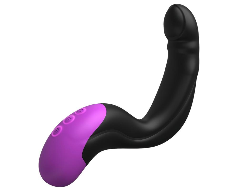 Anal Fantasy - pulzáló proszatat vibrátor (fekete)