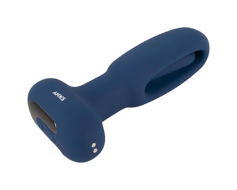 ANOS - nyelves anál vibrátor (kék)