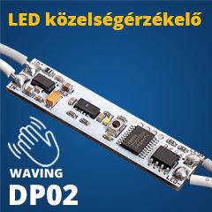 ANRO LED Beépíthető LED vezérlő (DP02) közelségérzékelős kapcsoló és dimmer (60W)
