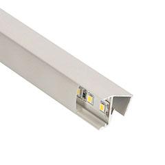 ANRO LED Profile ALP-060 GLASS SHELF Fehér - üvegpolc profil LED szalaghoz (Opál búrával)