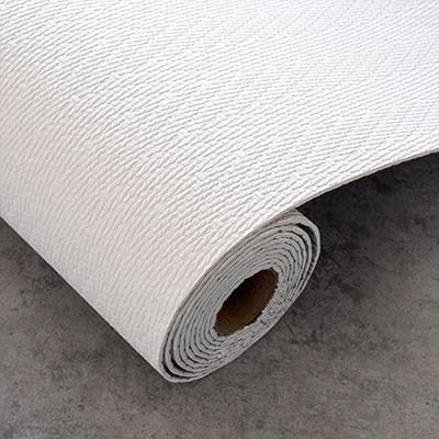ANRO Wall Öntapadós kőhatású falpanel tekercs (tapéta) - Törtfehér texturált minta (60x280 cm)