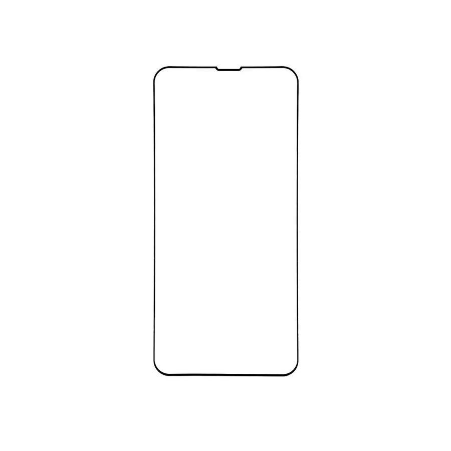 Apple iPhone 14 Plus készülékhez védő üveg fekete (Bulk)