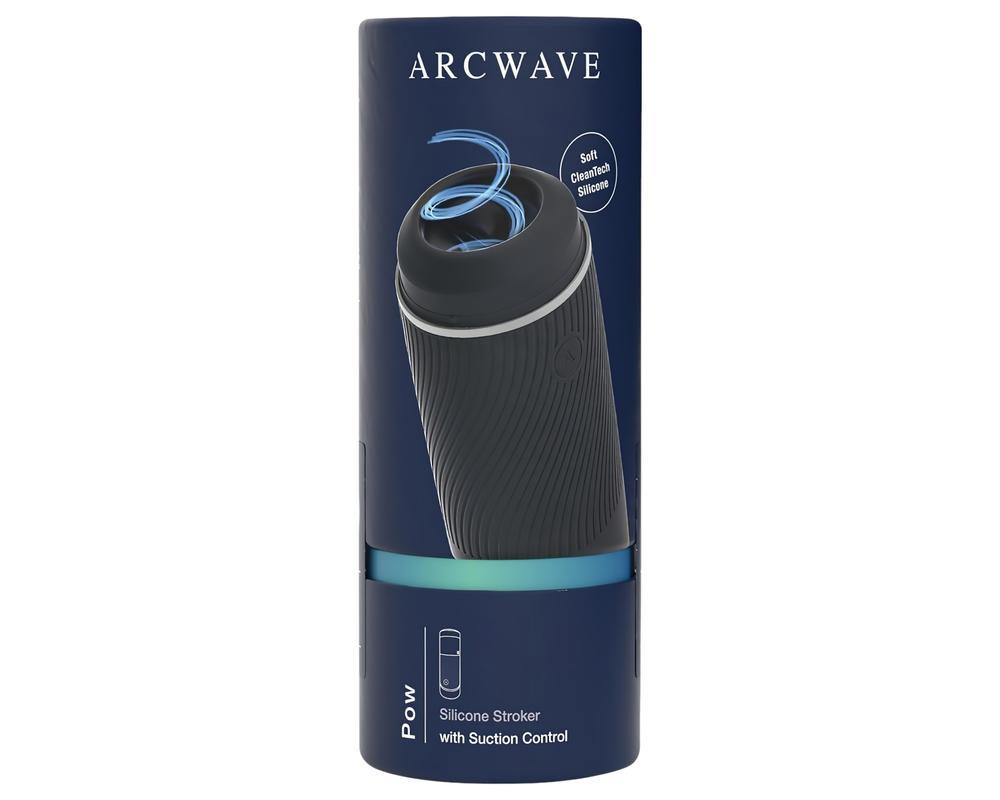 Arcwave Pow - manuális szívó maszturbátor (fekete)
