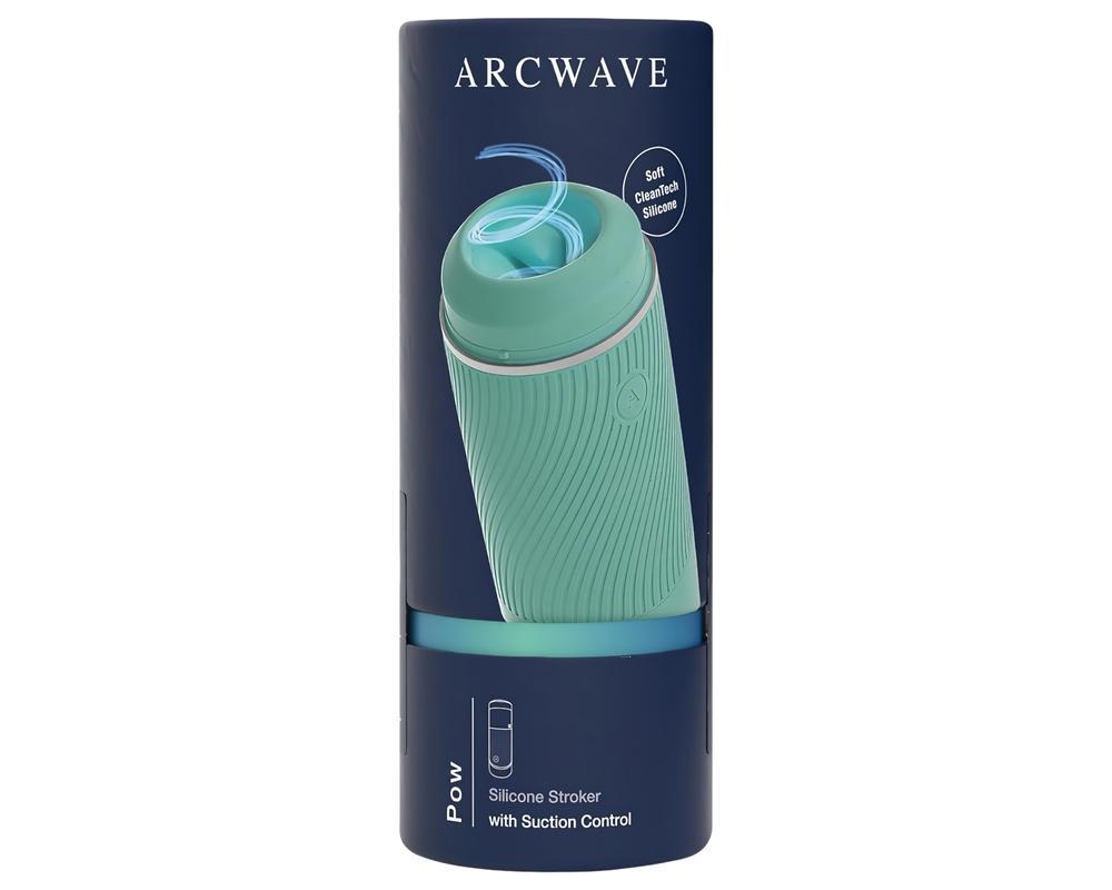 Arcwave Pow - manuális szívó maszturbátor (zöld)