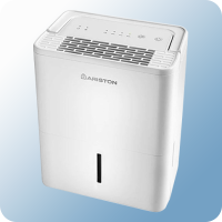 Ariston Deos 10 hordozható elektronikus páramentesítő, 10 liter/nap kapacitás