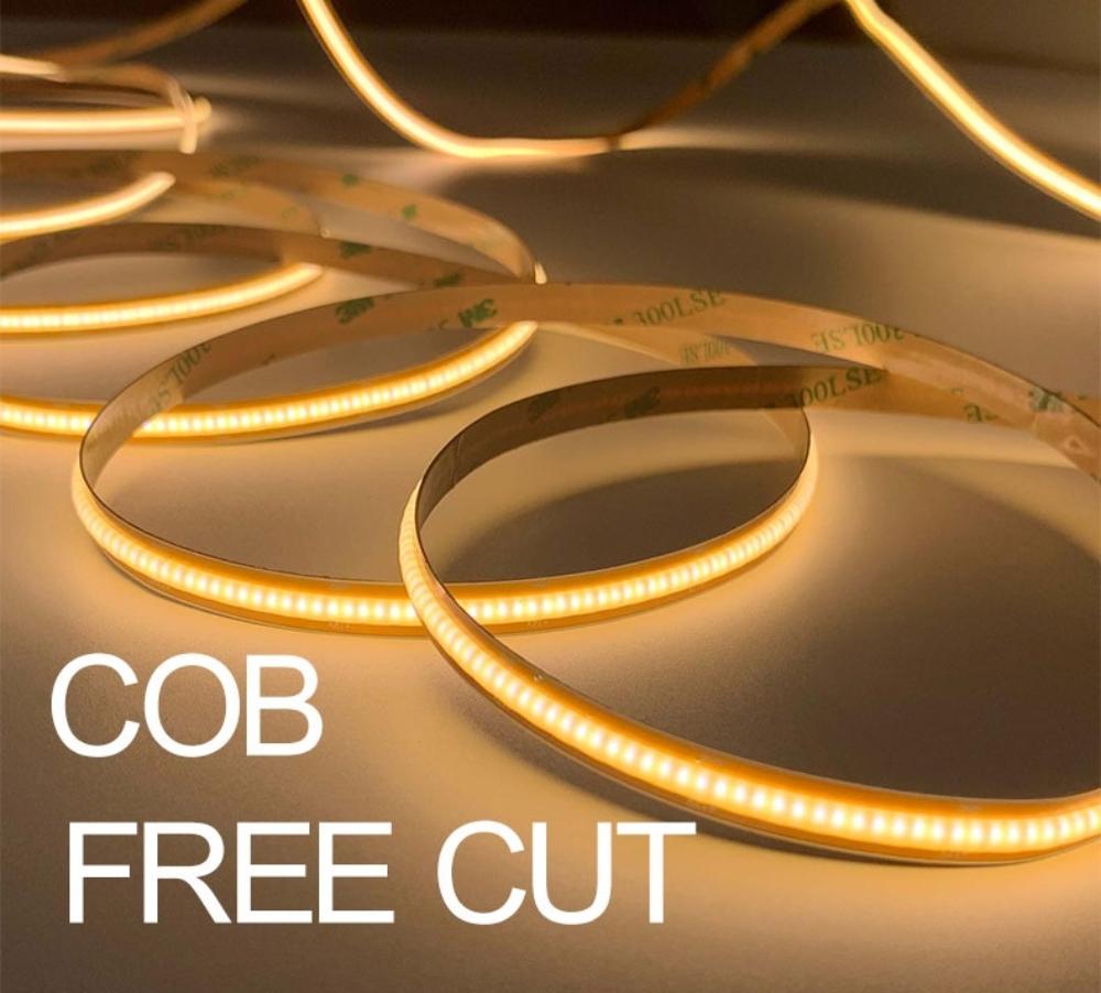 ArtLED 24V FREE CUT COB LED szalag, 13W, 4000K, 528LED, 1300 lm, 8 mm, IP20