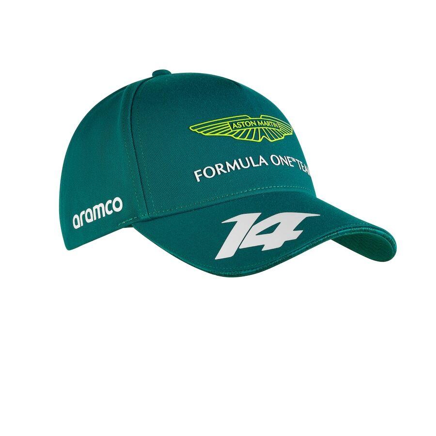 Aston Martin gyerek sapka - Driver Fernando Alonso zöld
