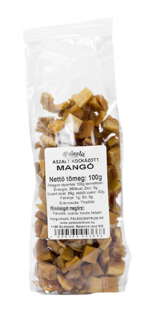 Aszalt mangó kocka 100g Paleolit