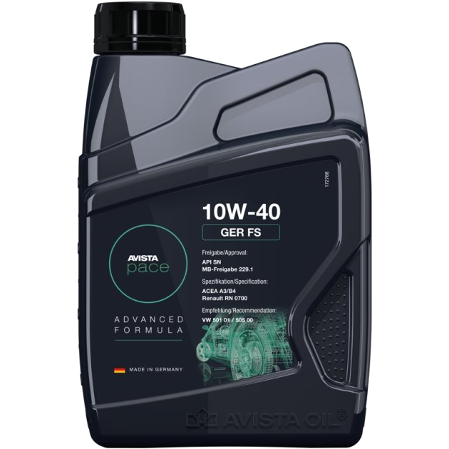 AVISTA MOTOROLAJ 10W-40 PACE GER FS SAE 1L
