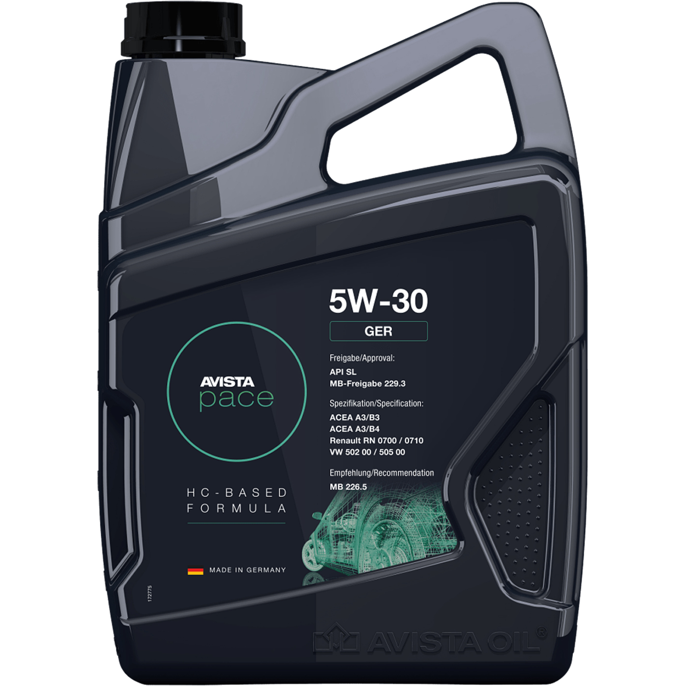 AVISTA MOTOROLAJ 5W-30 4L PACE GER SAE