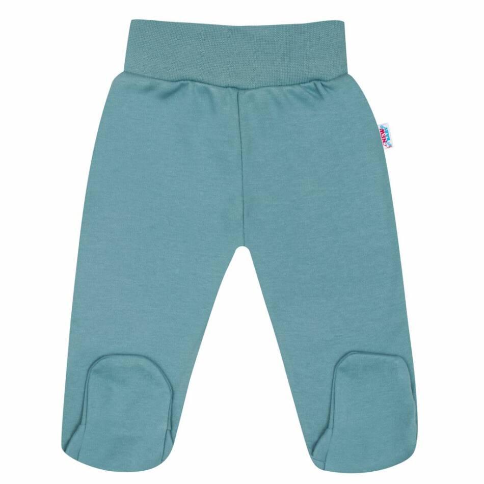 Baba lábfejes nadrág New Baby Classic II azúrkék 50 Kék