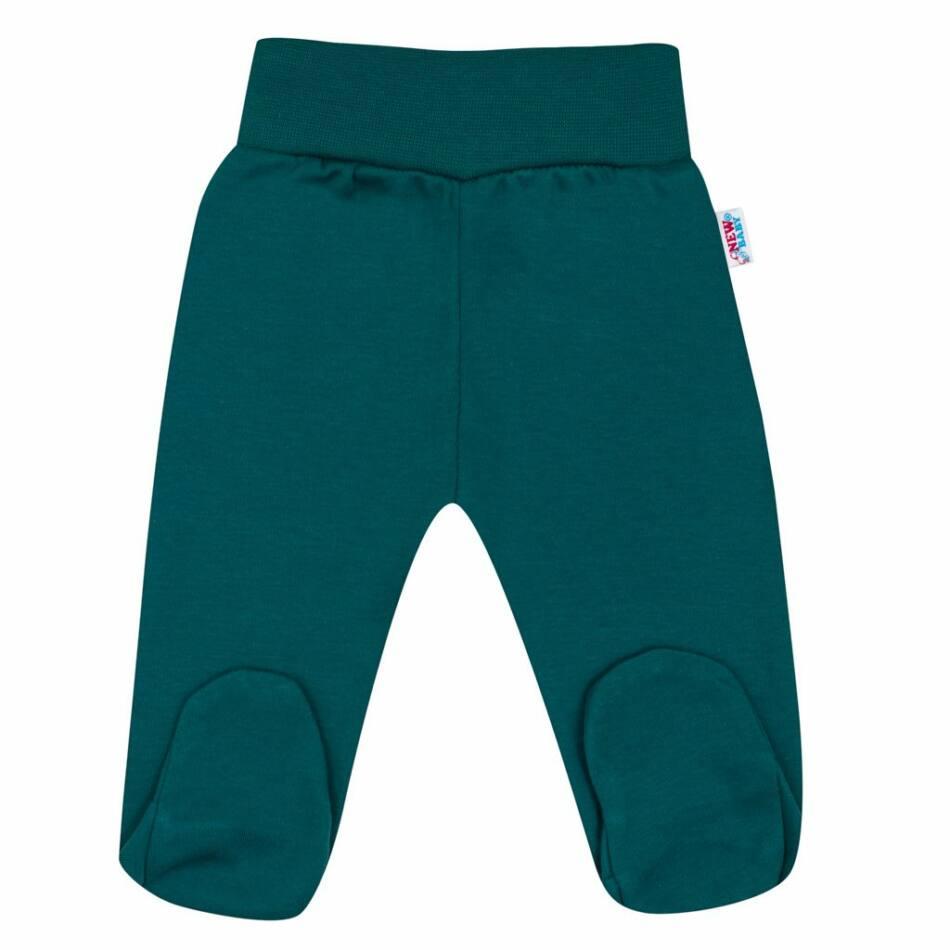 Baba lábfejes nadrág New Baby Classic II petróleum 74 (6-9 h) Zöld
