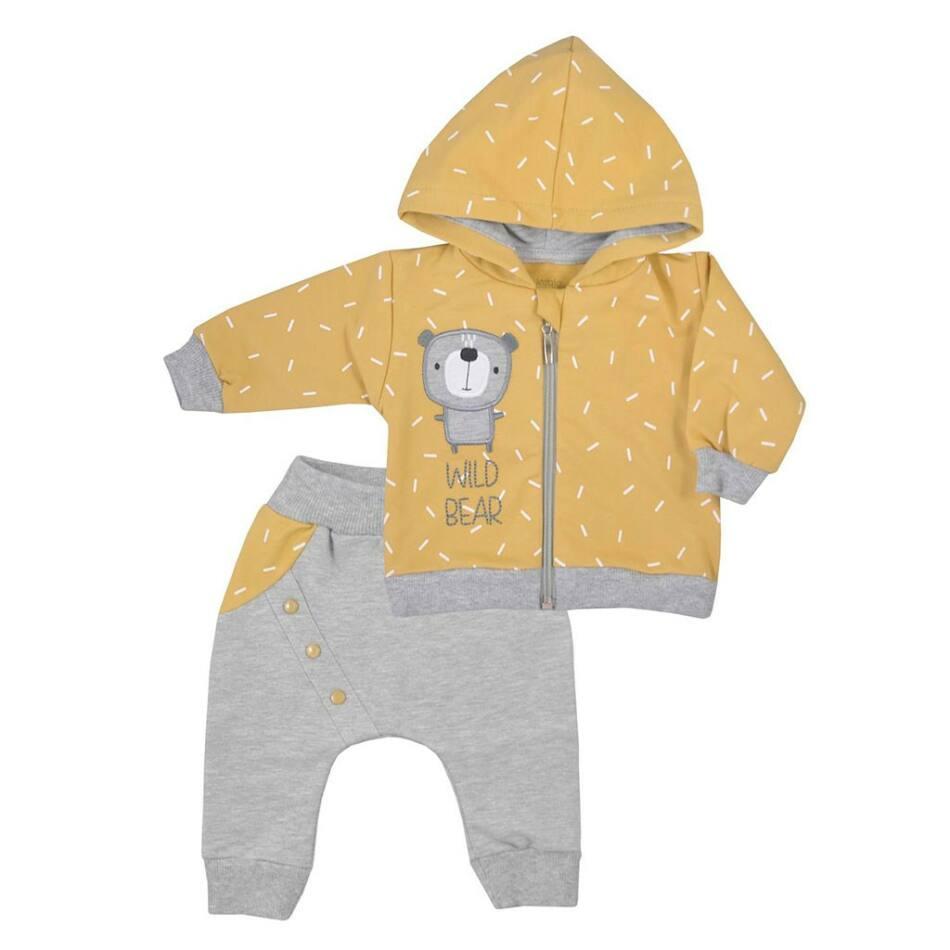 Baba melegítő nadrág és pulóver kapucnival Koala Wild Bear 68 (4-6 h) Kép szerint