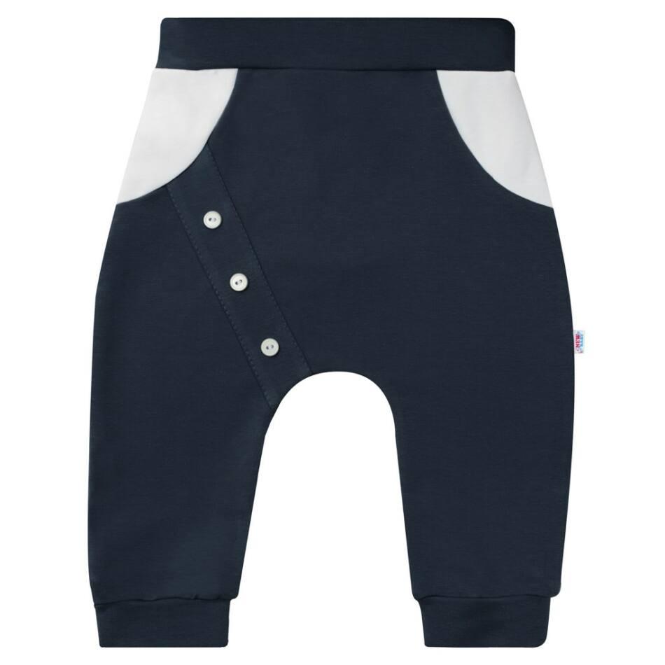 Baba pamut szabadidő nadrág New Baby The Best grafit 56 (0-3 h) Szürke