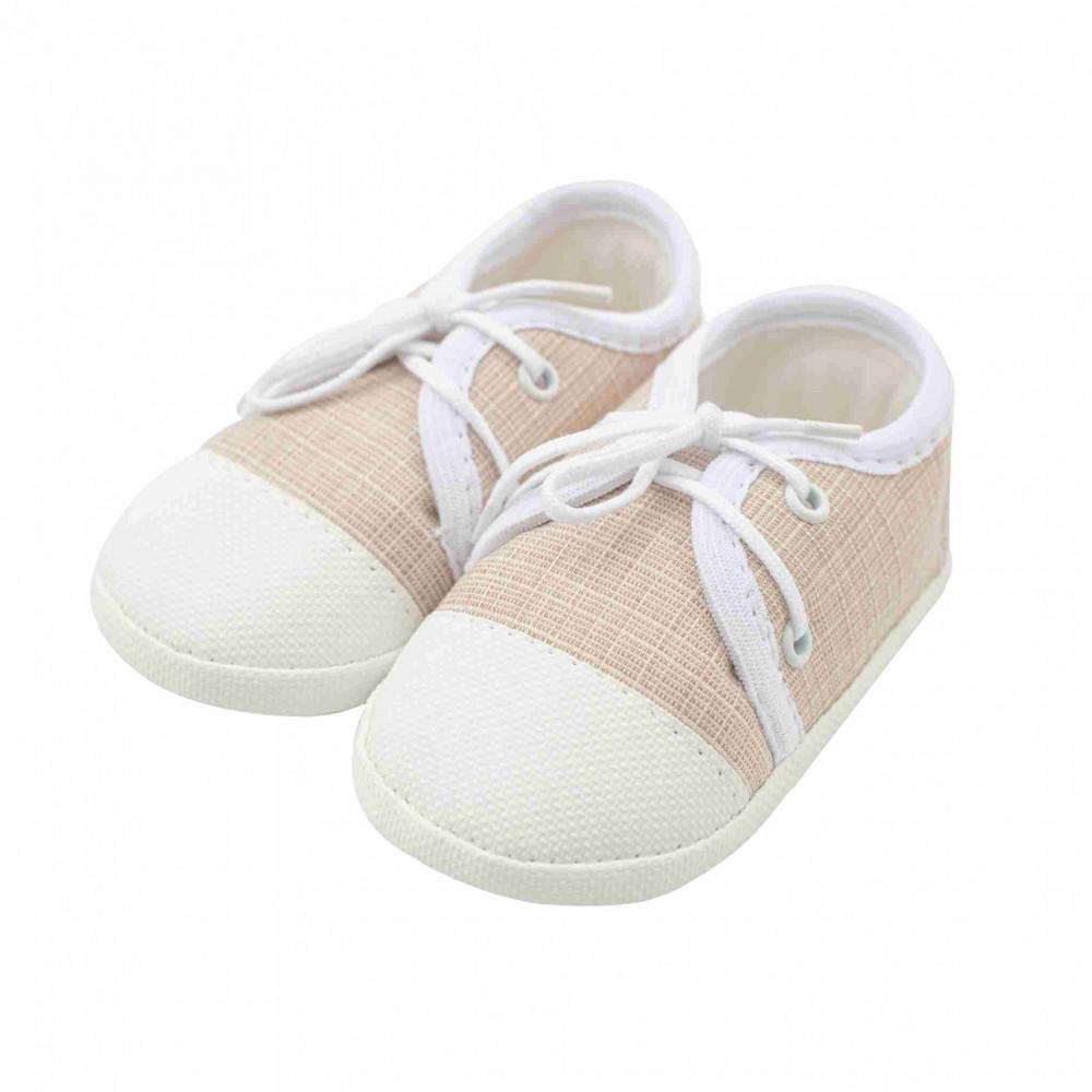 Baba tornacipő New Baby Jeans bézs 3-6 h