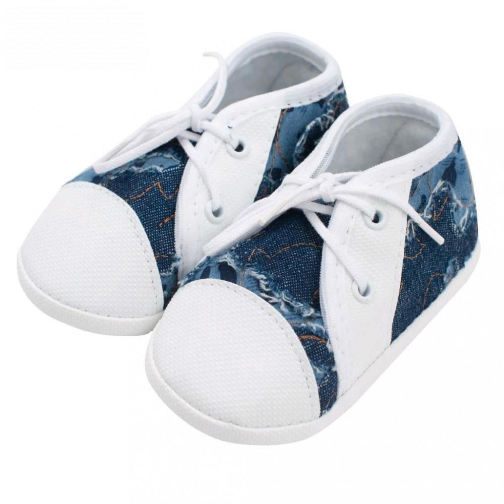 Baba tornacipő New Baby kék 3-6 h