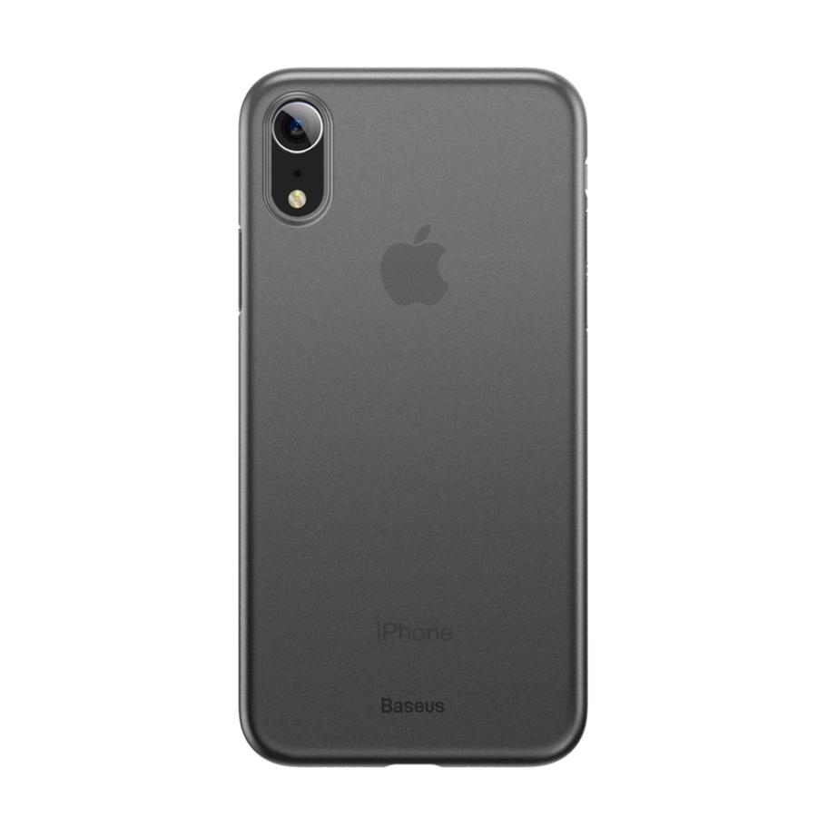Baseus Wing Ultra Vékony Áttetsző Fekete PP (műanyag) tok, Huawei P30 