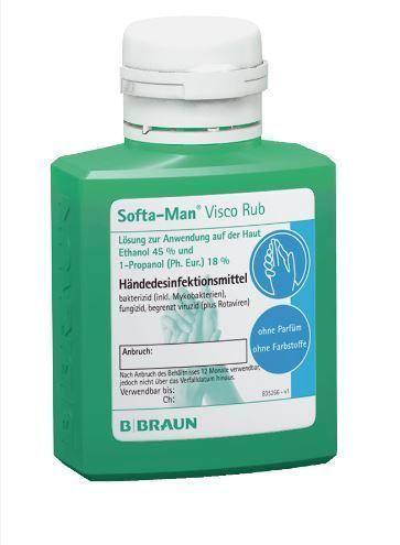B.Braun Softa-Man ViscoRub kézfertőtlenítő gél 100 ml (Előrendelhető)