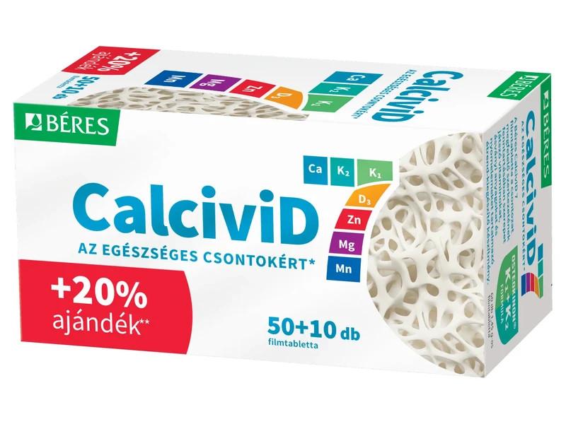 Béres Calcivid7 50+10db filmtabletta