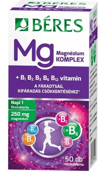 Béres Magnézium Komplex 50db filmtabletta