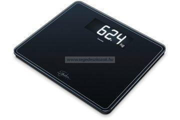 BEURER GS 410 SIGNATURE LINE Üveg személymérleg (fekete) (Utolsó darabos akció!)